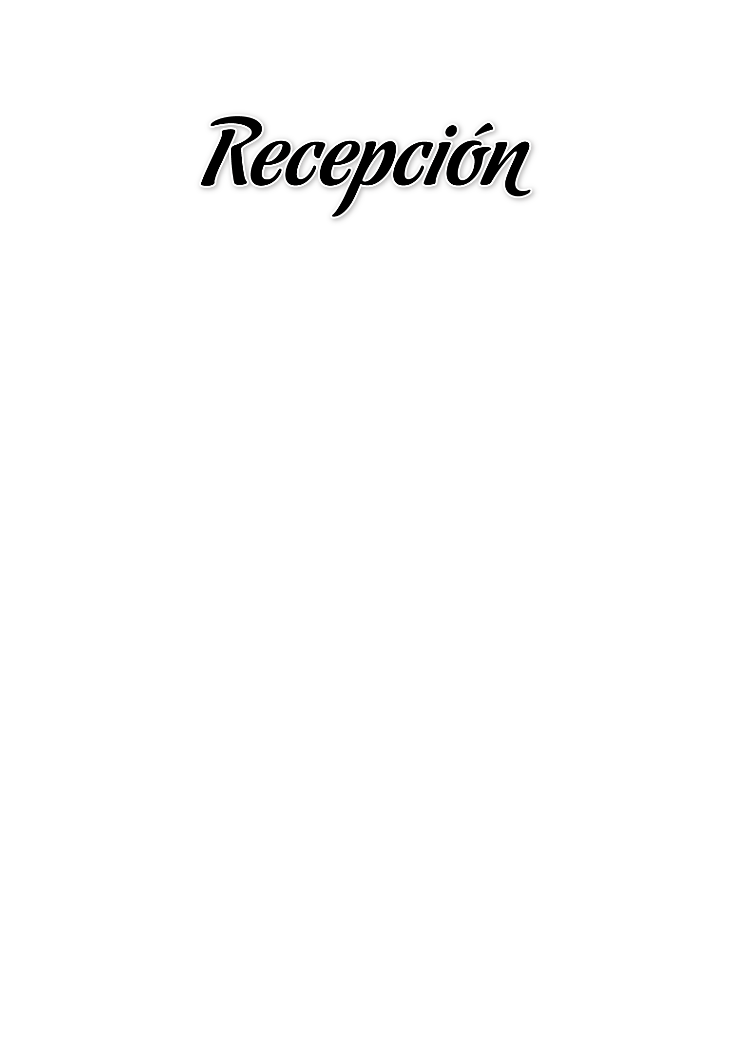 Recepción